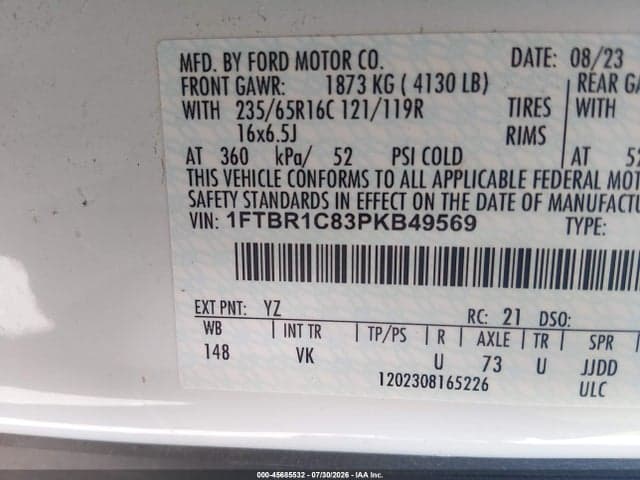 2023 FORD TRANSIT-250 9