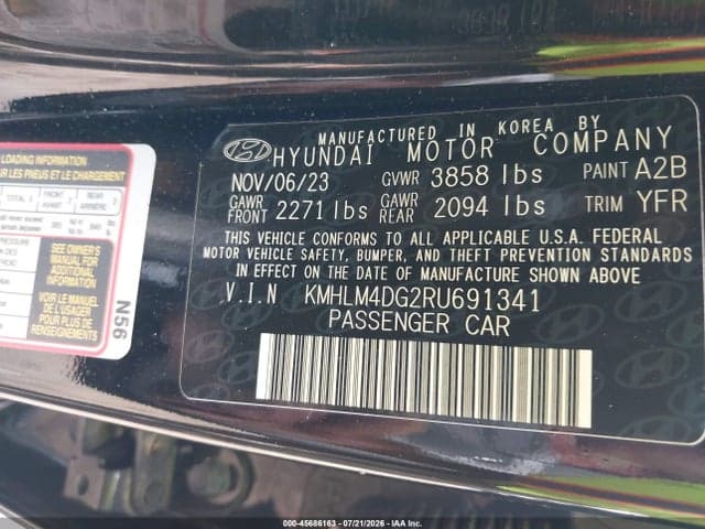 2024 HYUNDAI ELANTRA SEL 9