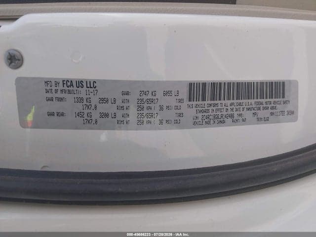 2018 CHRYSLER PACIFICA TOURING L 9