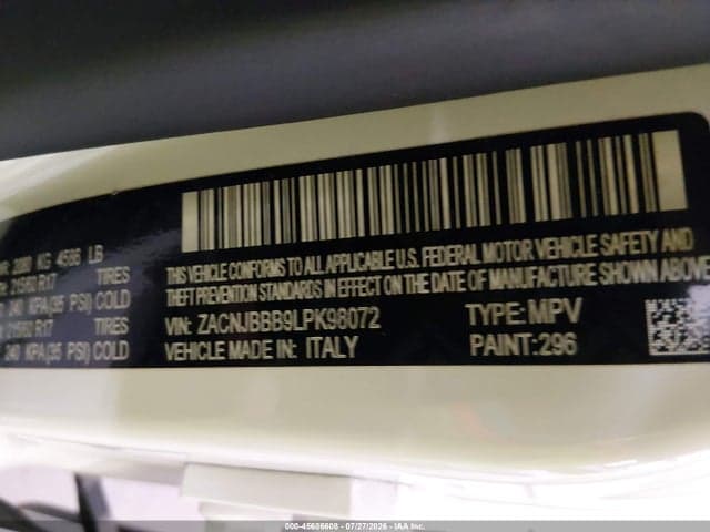 2020 JEEP RENEGADE ALTITUDE 4X4 9