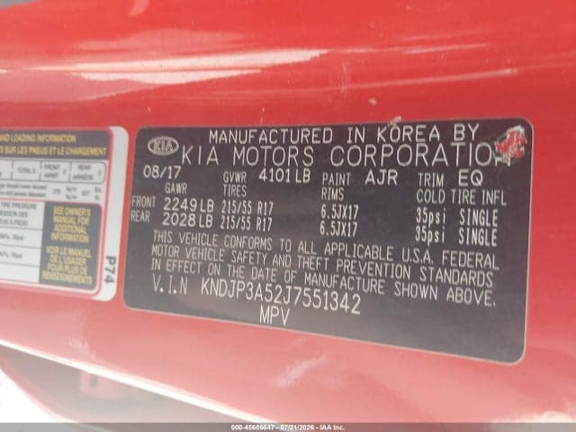 2018 KIA SOUL + 9