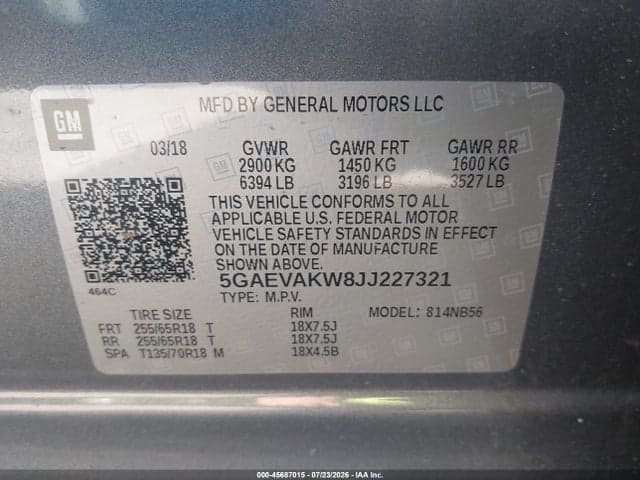 2018 BUICK ENCLAVE ESSENCE 10