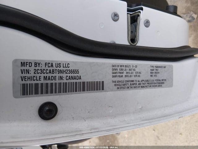 2022 CHRYSLER 300 S 9