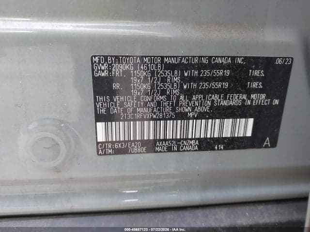 2023 TOYOTA RAV4 XLE PREMIUM 9
