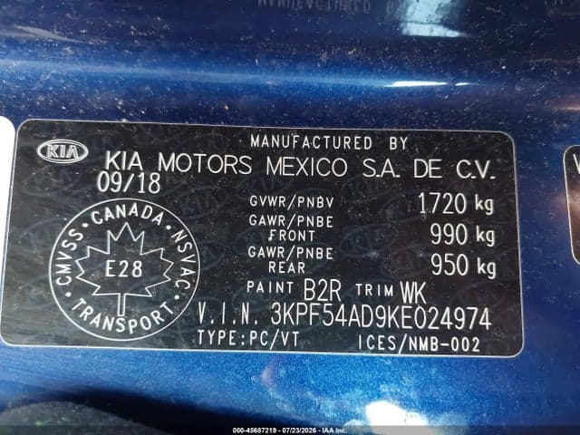 2019 KIA FORTE EX 9