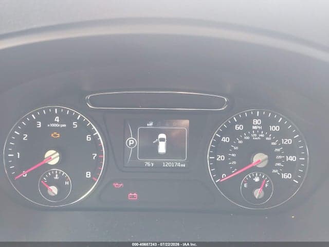 2018 KIA SORENTO 2.4L L 7