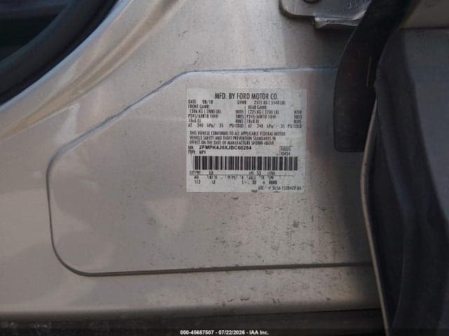 2018 FORD EDGE SEL 9