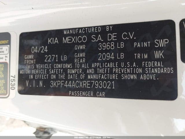 2024 KIA FORTE GT 9