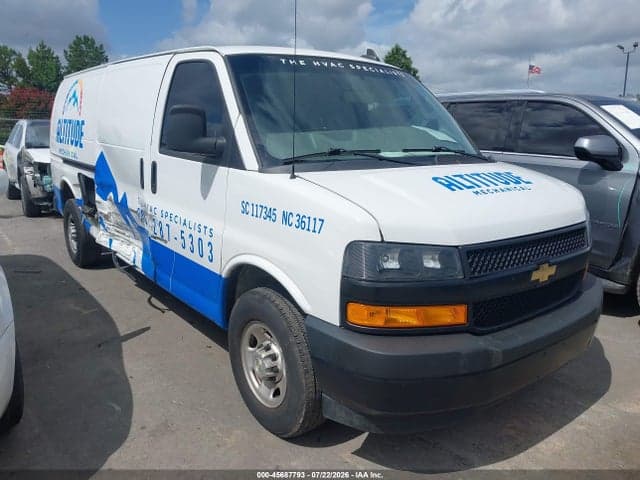 2022 CHEVROLET EXPRESS CARGO RWD 2500 EXTENDED WHEELBASE WT 1