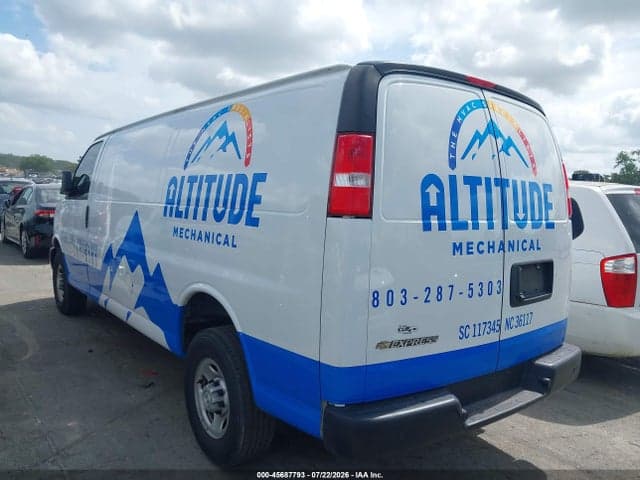 2022 CHEVROLET EXPRESS CARGO RWD 2500 EXTENDED WHEELBASE WT 14