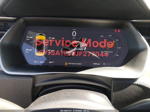 2018 TESLA MODEL S 100D/75D/P100D 7