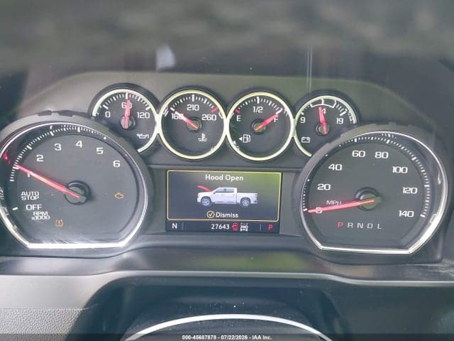 2020 CHEVROLET SILVERADO 1500 4WD SHORT BED LT 7