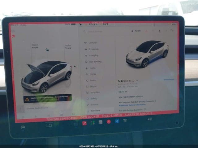 2023 TESLA MODEL Y AWD/LONG RANGE DUAL MOTOR ALL-WHEEL DRIVE 7