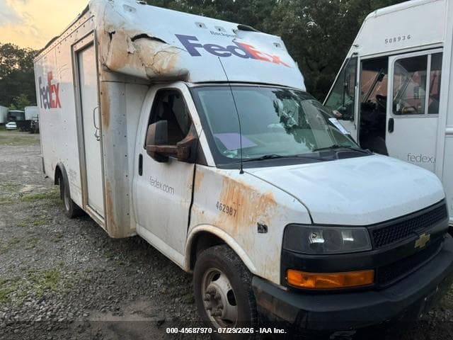2021 CHEVROLET EXPRESS CUTAWAY WORK VAN 1