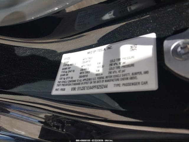 2023 TESLA MODEL 3 REAR-WHEEL DRIVE 9