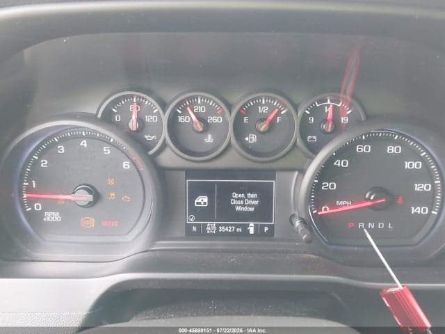2021 CHEVROLET SILVERADO 1500 4WD SHORT BED CUSTOM 7