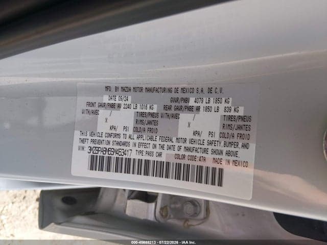 2025 MAZDA MAZDA3 2.5 S SELECT SPORT 9