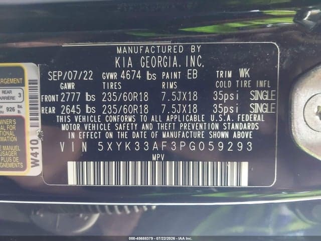 2023 KIA SPORTAGE EX 9