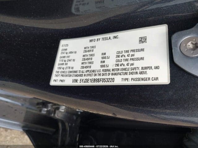 2025 TESLA MODEL 3 LONG RANGE ALL-WHEEL DRIVE 9