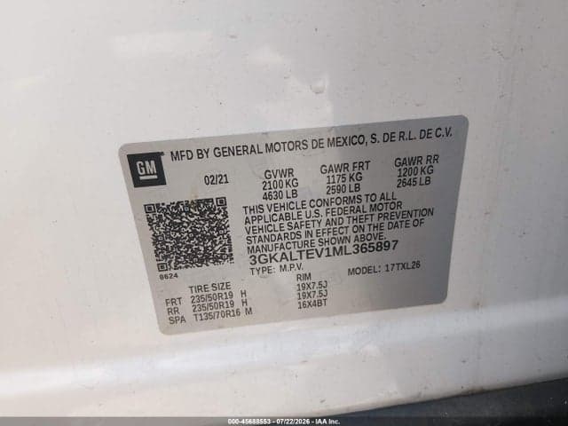 2021 GMC TERRAIN AWD SLE 9
