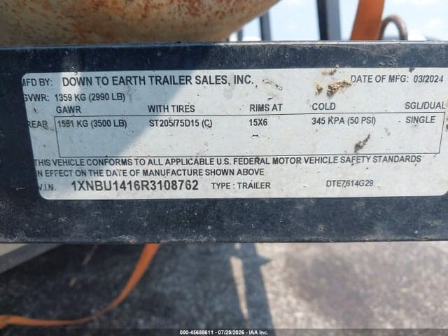 2024 DOWN TO EARTH TRAILER 9