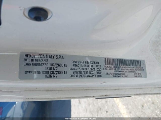 2018 RAM PROMASTER CITY SLT 9