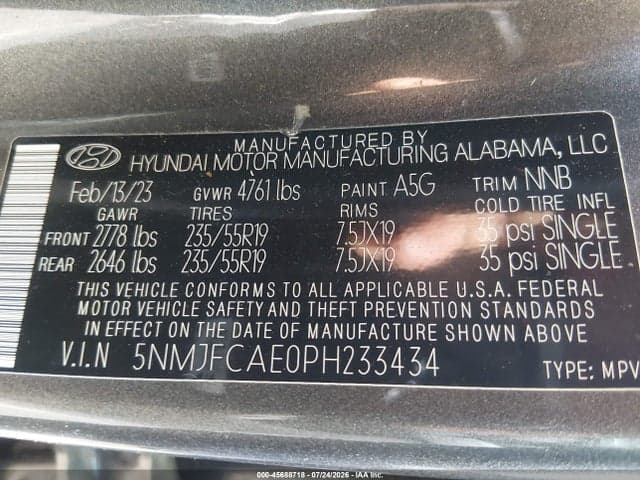 2023 HYUNDAI TUCSON SEL 9