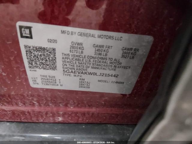 2020 BUICK ENCLAVE AWD ESSENCE 9