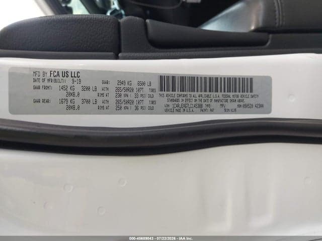 2020 JEEP GRAND CHEROKEE ALTITUDE 4X2 9