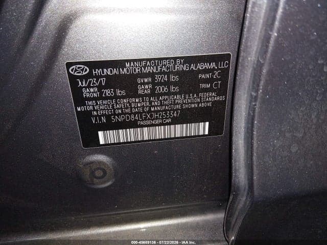 2018 HYUNDAI ELANTRA VALUE EDITION 9