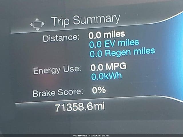 2019 FORD FUSION ENERGI TITANIUM 15