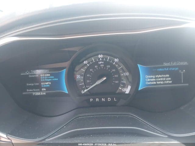 2019 FORD FUSION ENERGI TITANIUM 7