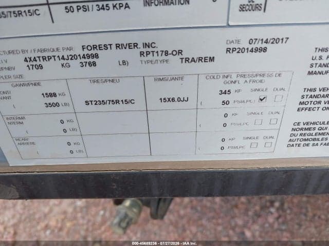 2018 FOREST RIVER R-POD 9