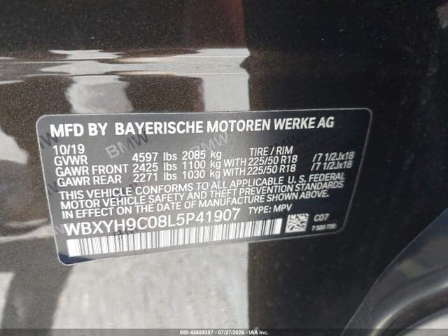 2020 BMW X2 SDRIVE28I 9