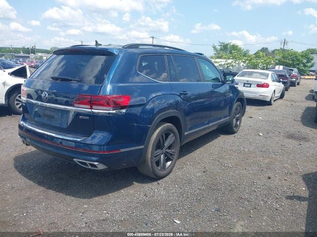 2021 VOLKSWAGEN ATLAS 3.6L V6 SE W/TECHNOLOGY R-LINE 4