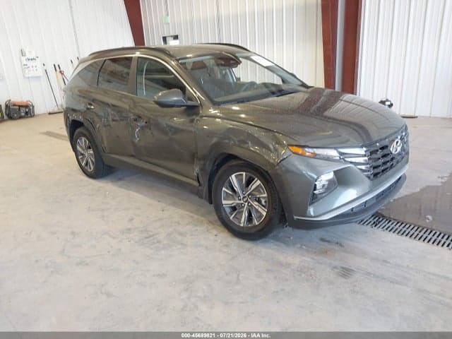 2022 HYUNDAI TUCSON HYBRID BLUE - 1