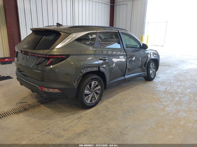 2022 HYUNDAI TUCSON HYBRID BLUE 4