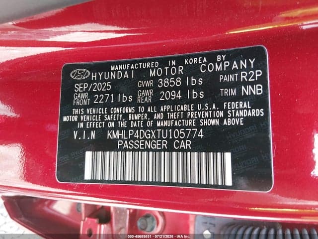 2026 HYUNDAI ELANTRA LIMITED 9