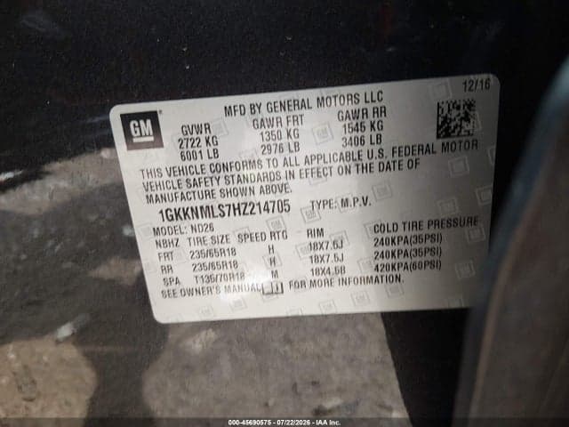 2017 GMC ACADIA SLT-1 9