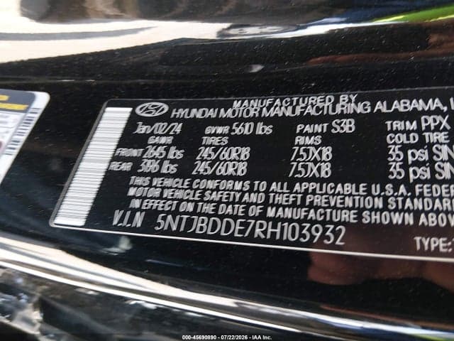 2024 HYUNDAI SANTA CRUZ SEL 9
