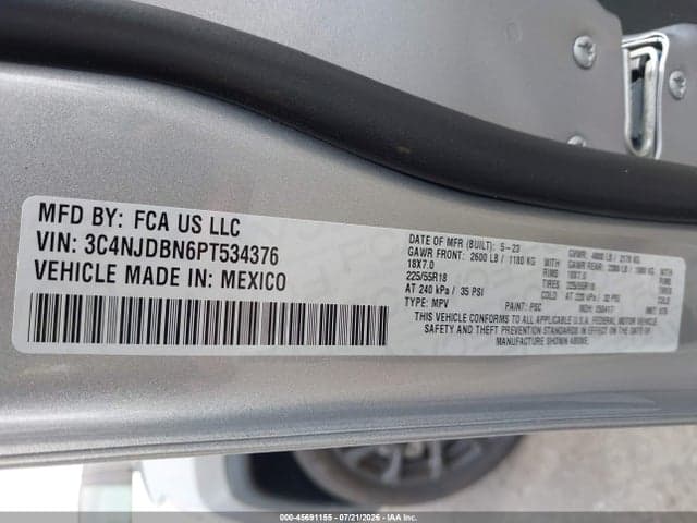 2023 JEEP COMPASS ALTITUDE 4X4 9