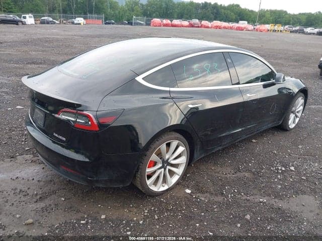 2019 TESLA MODEL 3 LONG RANGE/PERFORMANCE 4