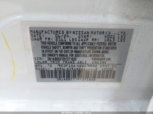 2024 NISSAN SENTRA SV XTRONIC CVT 9
