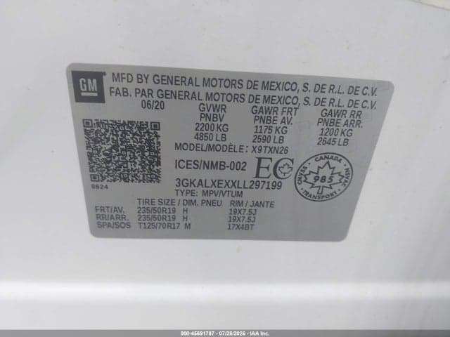 2020 GMC TERRAIN DENALI 9