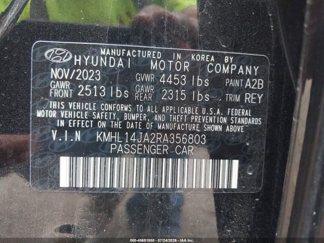 2024 HYUNDAI SONATA SEL 9