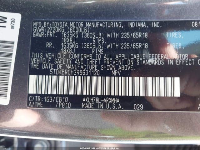 2024 TOYOTA HIGHLANDER HYBRID XLE 9