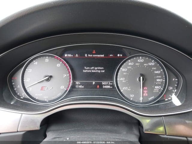 2017 AUDI S7 4.0T PREMIUM PLUS 7