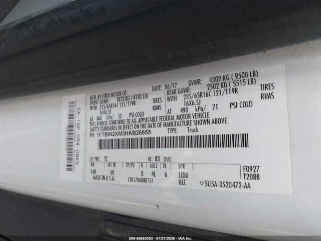 2017 FORD TRANSIT-350 9