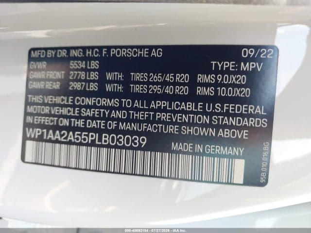 2023 PORSCHE MACAN T 9