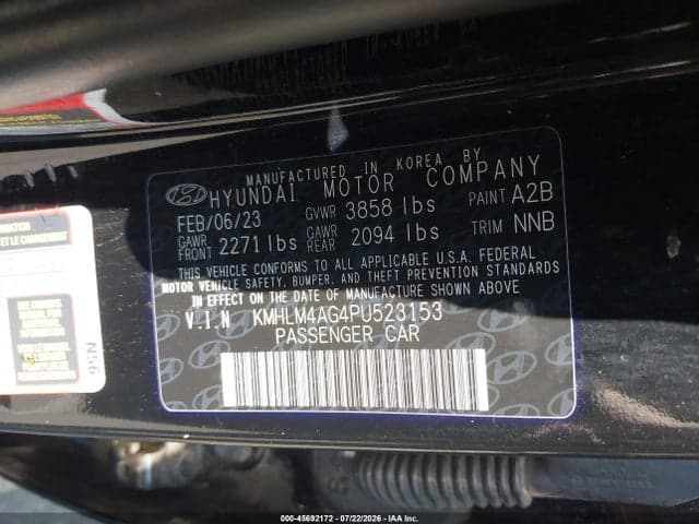 2023 HYUNDAI ELANTRA SEL 9